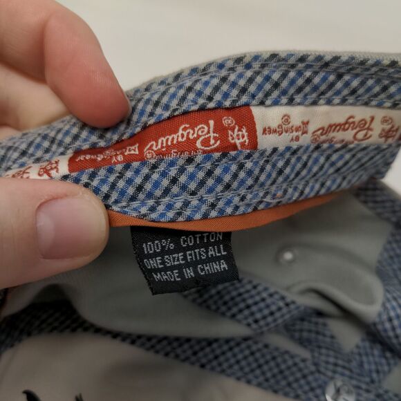 Penguin by Munsingwear Men's Strapback Hat Blue Gray OSFA Embroidered Logo - Picture 7 of 7